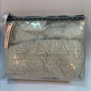 PINK Victoria’s Secret Cosmetic Travel Bag